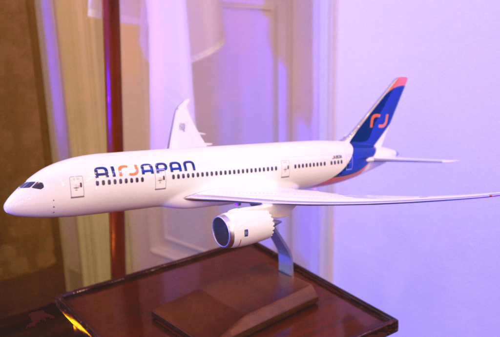 Air Japan Plane Model