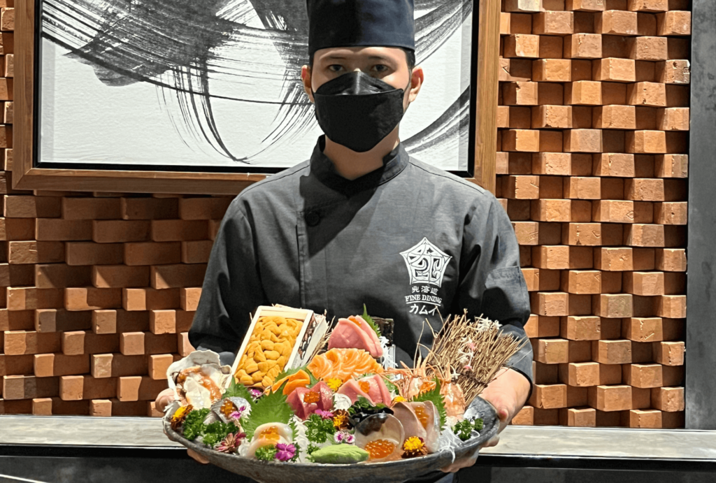 Kamui Hokkaido Dining - Special Sashimi Moriawase Chef